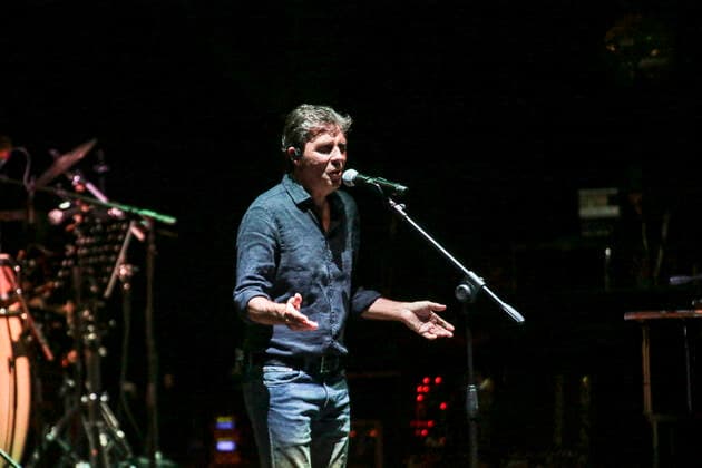 Luca Barbarossa at the Cavea of the Auditorium Parco della Musica in Rome Don t Lose Nothing - Autobiographical live concert by Luca Barbarossa at the Cavea of the Auditorium Parco della Musica in Rome. In the release of the homonymous book, the singer-songwriter tells about his 60 years of life, his dreams, his artistic career, his travels, his encounters and much more, in this live music to celebrate. Rome Lazio Italy Copyright: DanielaxFranceschelli