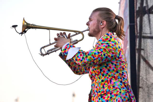 Druckluft live beim Üvverm Horizont Konzert auf dem OpenAir-Port Festival 2021 am Flughafen Köln Bonn. Köln, 04.09.2021