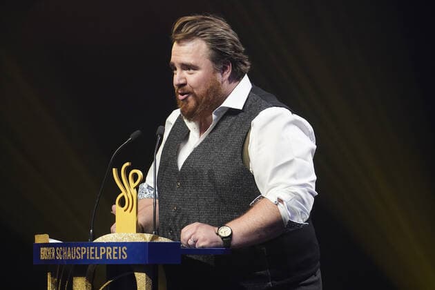Verleihung DEUTSCHER SCHAUSPIELPREIS 2021 Tristan Seith bei der Verleihung DEUTSCHER SCHAUSPIELPREIS 2021 im Spindler und Klatt in Berlin Copyright: xEventpressx
