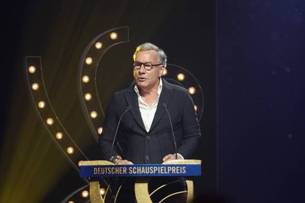 Verleihung DEUTSCHER SCHAUSPIELPREIS 2021 Nico Hofmann bei der Verleihung DEUTSCHER SCHAUSPIELPREIS 2021 im Spindler und Klatt in Berlin Copyright: xEventpressx