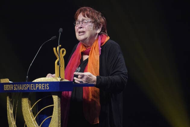 Verleihung DEUTSCHER SCHAUSPIELPREIS 2021 Walfriede Schmitt bei der Verleihung DEUTSCHER SCHAUSPIELPREIS 2021 im Spindler und Klatt in Berlin Copyright: xEventpressx
