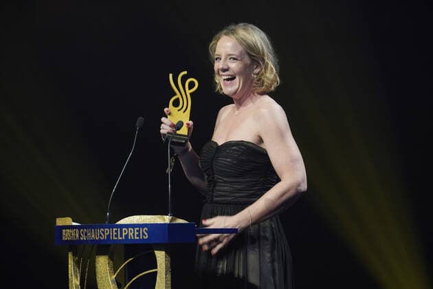 Verleihung DEUTSCHER SCHAUSPIELPREIS 2021 Katrin Wichmann bei der Verleihung DEUTSCHER SCHAUSPIELPREIS 2021 im Spindler und Klatt in Berlin Copyright: xEventpressx