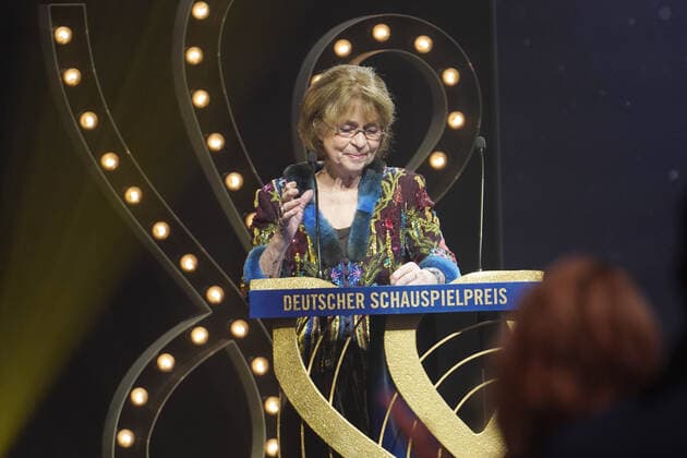 Verleihung DEUTSCHER SCHAUSPIELPREIS 2021 Cornelia Froboess bei der Verleihung DEUTSCHER SCHAUSPIELPREIS 2021 im Spindler und Klatt in Berlin Copyright: xEventpressx