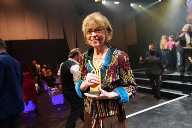 Verleihung DEUTSCHER SCHAUSPIELPREIS 2021 Cornelia Froboess bei der Verleihung DEUTSCHER SCHAUSPIELPREIS 2021 im Spindler und Klatt in Berlin Copyright: xEventpressx