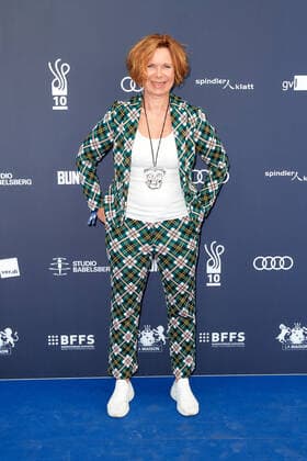 Verleihung DEUTSCHER SCHAUSPIELPREIS 2021 Marion Kracht auf dem roten Teppich bei der Verleihung des Deutschen Schauspielpreis im Spindler & Klatt in Berlin. Copyright: xEventpressxGolejewskix