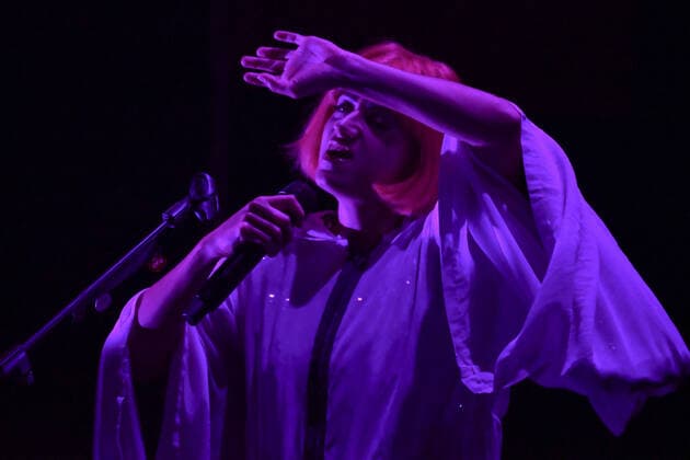 Veronica Lucchesi de La Rappresentante di Lista durante il Concerto alla Cavea dell Auditorium Parco della Musica, Roma, 7 Settembre 2021