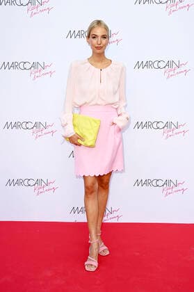 Leonie Hanne bei der Marc Cain Vernissage This world is a dancefloor. Keep on dancing im Rahmen der MBFW auf der Fashion Week Berlin Spring Summer 2022 in den UFO Sound Studios. Berlin, 08.09.2021 *** Leonie Hanne at the Marc Cain Vernissage This world is a dancefloor Keep on dancing as part of the MBFW at Fashion Week Berlin Spring Summer 2022 at UFO Sound Studios Berlin, 08 09 2021 Foto:xF.xKernx xFuturexImage