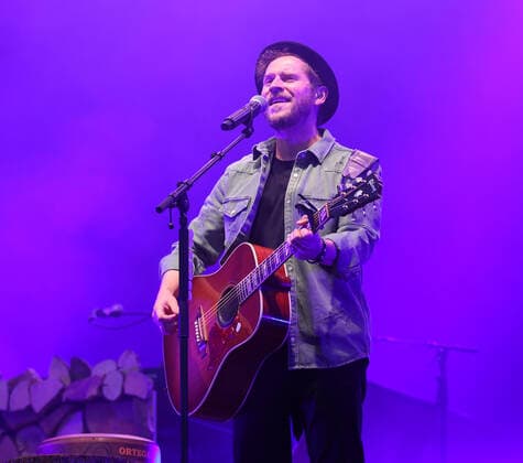 Johannes Oerding und Band Live Konzert im rahmen von Stars am Strand Timmendorfer Strand