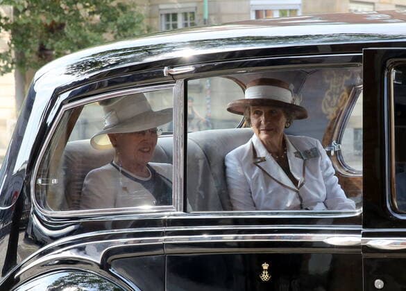10-09-2021 Denmark Queen Margrethe attend a church concert on the occasion of Holmen s provost and provost of war, Ejgil Bank Olesen™s farewell in Denmark. Â  Copyright: xPPEx