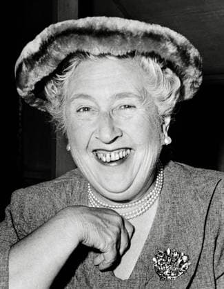 English crime mystery writer Agatha Christie, at a party to celebrate the 1998th stage performance of The Mousetrap, 1957 File Reference 34145-435THA  Copyright: xCinemaxLegacyxCollection ThexHollywoodxArchivex 34145-435THA The Hollywood Archive