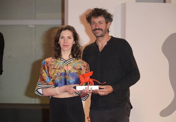 78th Venice film festival The winners pictured: Monica stan and George chiper-lillemark  Copyright: xAlbertoxTerenghix xIPAx xIPAx xVenezia2000x
