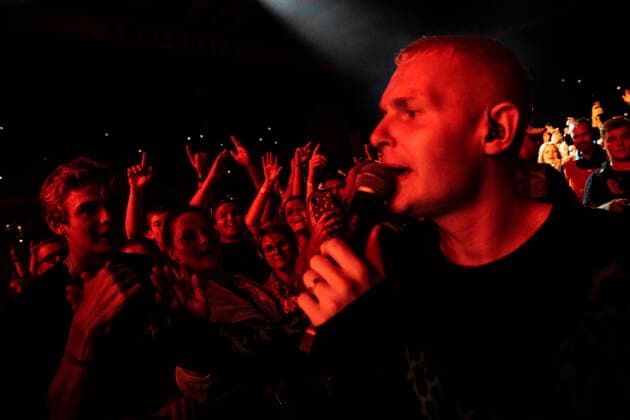Det danske band The Minds of 99 giver koncert i Parken loerdag den 11. september 2021.. , Copyright: OlafurxSteinarxRyexGestsson OlafurxSteinarxGestssonx cop200 spdk20210912-022246-L