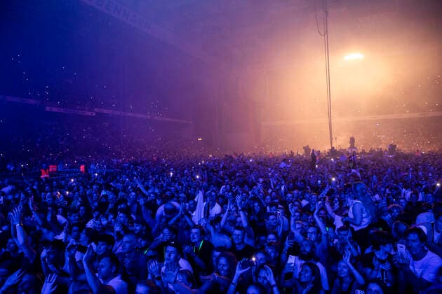 Det danske band The Minds of 99 giver koncert i Parken loerdag den 11. september 2021.. , Copyright: OlafurxSteinarxRyexGestsson OlafurxSteinarxGestssonx cop200 spdk20210912-023106-L