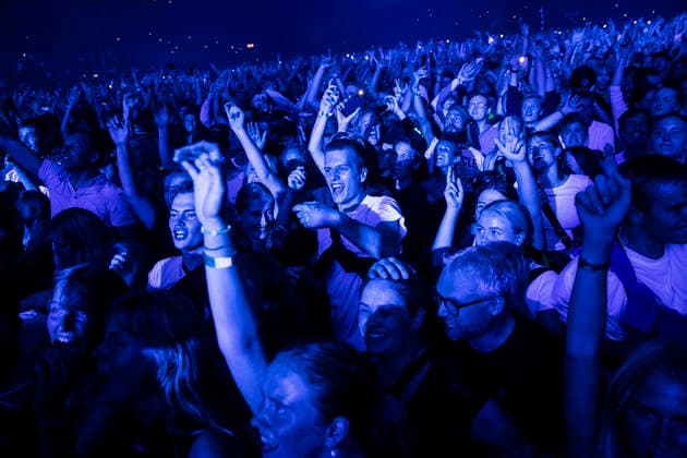 Det danske band The Minds of 99 giver koncert i Parken loerdag den 11. september 2021.. , Copyright: OlafurxSteinarxRyexGestsson OlafurxSteinarxGestssonx cop200 spdk20210912-023342-L