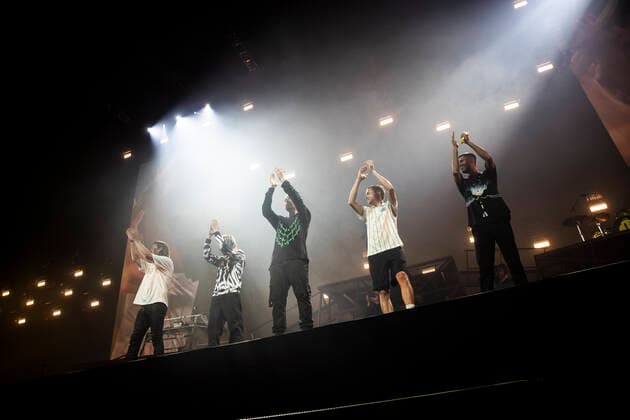 Det danske band The Minds of 99 giver koncert i Parken loerdag den 11. september 2021.. , Copyright: OlafurxSteinarxRyexGestsson OlafurxSteinarxGestssonx cop200 spdk20210912-024359-L