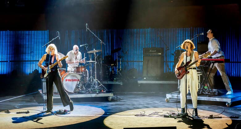 Gruppen Prisma paa scenen under P6 BEAT Rocker Koncerthuset loerdag den 11. september 2021. For ottende gang afholder P6 radiokanalen P6 BEAT Rocker Koncerthuset, hvor det ypperligste den danske musikscene kan praestere spiller live i DR Koncerthuset. Showet er ogsaa en markering af P6 BEATs 10 aars foedselsdag.. , Copenhagen