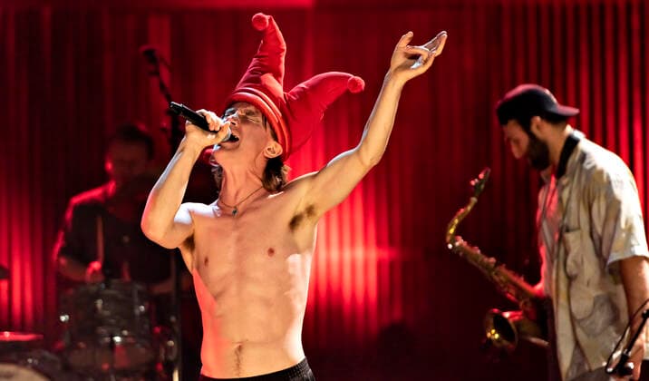 Bisse paa scenen under P6 BEAT Rocker Koncerthuset loerdag den 11. september 2021. For ottende gang afholder P6 radiokanalen P6 BEAT Rocker Koncerthuset, hvor det ypperligste den danske musikscene kan praestere spiller live i DR Koncerthuset. Showet er ogsaa en markering af P6 BEATs 10 aars foedselsdag.. , Copenhagen
