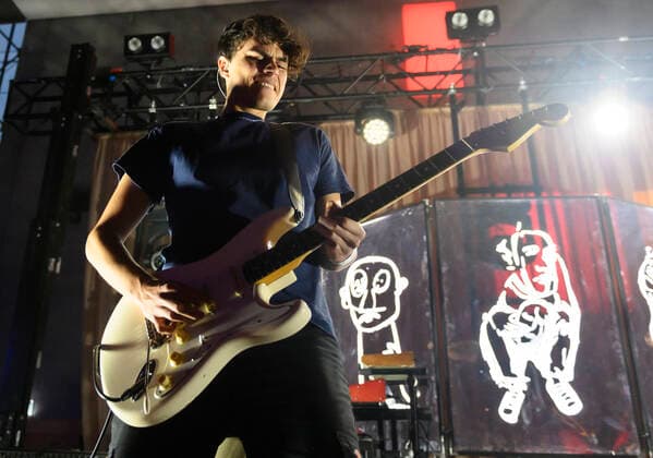 Joyce paa scenen under P6 BEAT Rocker Koncerthuset loerdag den 11. september 2021. For ottende gang afholder P6 radiokanalen P6 BEAT Rocker Koncerthuset, hvor det ypperligste den danske musikscene kan praestere spiller live i DR Koncerthuset. Showet er ogsaa en markering af P6 BEATs 10 aars foedselsdag.. , Copenhagen
