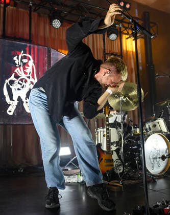 Joyce paa scenen under P6 BEAT Rocker Koncerthuset loerdag den 11. september 2021. For ottende gang afholder P6 radiokanalen P6 BEAT Rocker Koncerthuset, hvor det ypperligste den danske musikscene kan praestere spiller live i DR Koncerthuset. Showet er ogsaa en markering af P6 BEATs 10 aars foedselsdag.. , Copenhagen