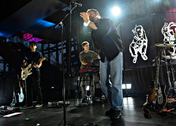 Joyce paa scenen under P6 BEAT Rocker Koncerthuset loerdag den 11. september 2021. For ottende gang afholder P6 radiokanalen P6 BEAT Rocker Koncerthuset, hvor det ypperligste den danske musikscene kan praestere spiller live i DR Koncerthuset. Showet er ogsaa en markering af P6 BEATs 10 aars foedselsdag.. , Copenhagen