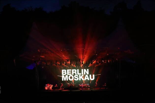 Entertainment Bilder des Tages Christopher von Deylen alias Schiller bei einem Konzert in der Waldbühne in Berlin, 11. September 2021. Schiller Konzert Waldbühne