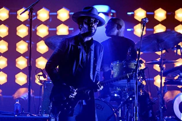 Sept. 11, 2021 - Las Vegas, Nevada, U.S. - Musician GARY CLARK JR performs at The Theater at Virgin Hotels Las Vegas on September 11, 2021 in Las Vegas. Las Vegas USA - ZUMAbk3_ 20210911_zaf_bk3_008 Copyright: xDavidxBeckerx