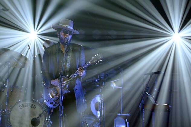 Sept. 11, 2021 - Las Vegas, Nevada, U.S. - Musician GARY CLARK JR performs at The Theater at Virgin Hotels Las Vegas on September 11, 2021 in Las Vegas. Las Vegas USA - ZUMAbk3_ 20210911_zaf_bk3_011 Copyright: xDavidxBeckerx