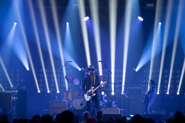 Sept. 11, 2021 - Las Vegas, Nevada, U.S. - Musician GARY CLARK JR and his band perform at The Theater at Virgin Hotels Las Vegas on September 11, 2021 in Las Vegas. Las Vegas USA - ZUMAbk3_ 20210911_zaf_bk3_034 Copyright: xDavidxBeckerx