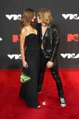 Katarina Deme und The Kid Laroi bei der Verleihung der MTV Video Music Awards 2021 im Barclays Center. New York, 12.09.2021