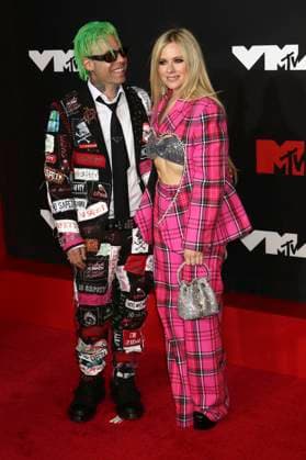 Mod Sun und Avril Lavigne bei der Verleihung der MTV Video Music Awards 2021 im Barclays Center. New York, 12.09.2021