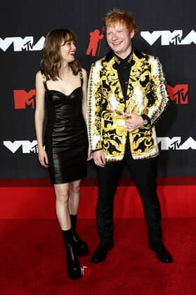 Maisie Peters und Ed Sheeran bei der Verleihung der MTV Video Music Awards 2021 im Barclays Center. New York, 12.09.2021