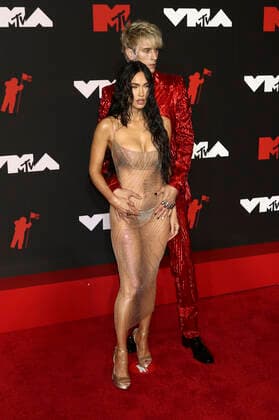 Megan Fox und Machine Gun Kelly bei der Verleihung der MTV Video Music Awards 2021 im Barclays Center. New York, 12.09.2021