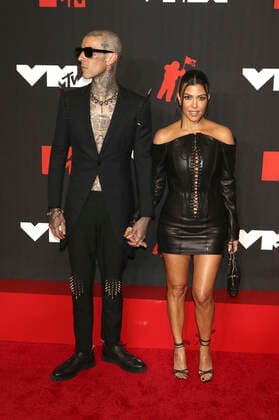 Travis Barker und Kourtney Kardashian bei der Verleihung der MTV Video Music Awards 2021 im Barclays Center. New York, 12.09.2021
