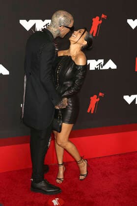 Travis Barker und Kourtney Kardashian bei der Verleihung der MTV Video Music Awards 2021 im Barclays Center. New York, 12.09.2021