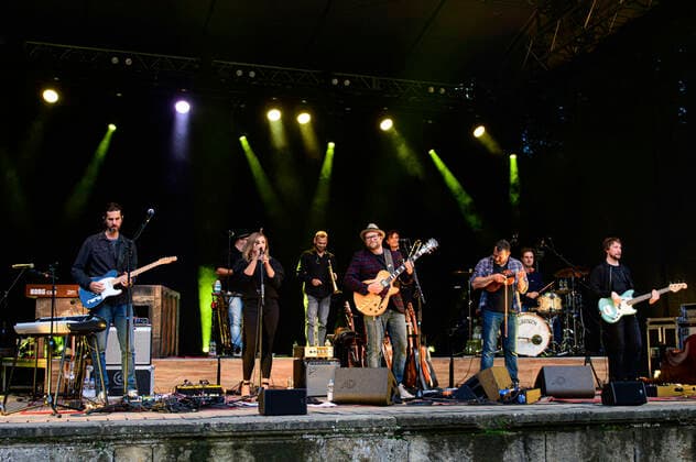 Gregor Meyle & Band live beim Endlich wieder! Sommerkonzert im Parktheater Großer Garten. Dresden, 12.09.2021