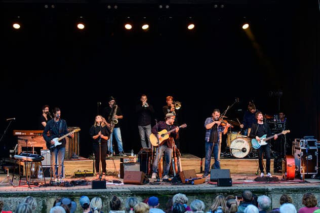 Gregor Meyle & Band live beim Endlich wieder! Sommerkonzert im Parktheater Großer Garten. Dresden, 12.09.2021