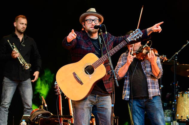 Gregor Meyle & Band live beim Endlich wieder! Sommerkonzert im Parktheater Großer Garten. Dresden, 12.09.2021