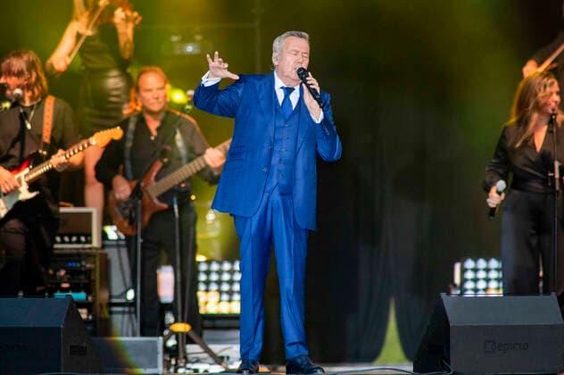 Roland Kaiser live beim Apoldaer Musiksommer auf der Festwiese. Apolda, 12.09.2021