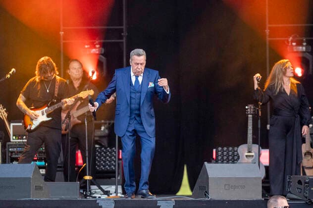 Roland Kaiser live beim Apoldaer Musiksommer auf der Festwiese. Apolda, 12.09.2021