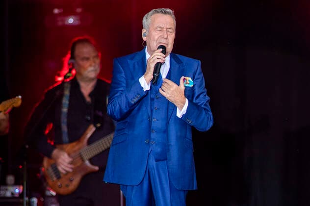 Roland Kaiser live beim Apoldaer Musiksommer auf der Festwiese. Apolda, 12.09.2021