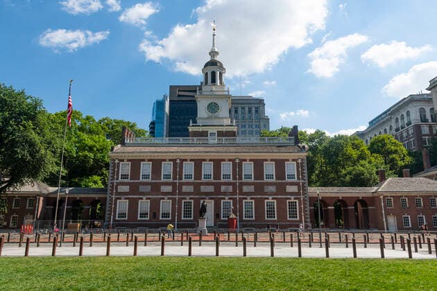 Independence Hall, Philadelphia, Pennsylvania, United States of America, North America Copyright: MichaelxRunkel 1184-5837 Editorial Use Only