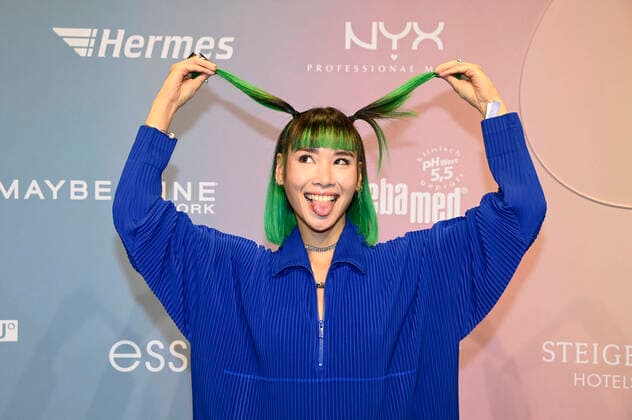 Bilder des Jahres 2021, Entertainment 09 September Entertainment Themen der Woche KW37 Entertainment Bilder des Tages Alina Kossan bei der Shyx Fashion Show auf der About You Fashion Week im Kraftwerk Berlin. Berlin, . Berlin, 13.09.2021 *** Alina Kossan at the Shyx Fashion Show at About You Fashion Week at Kraftwerk Berlin Berlin, Berlin, 13 09 2021 Foto:xF.xKernx xFuturexImage