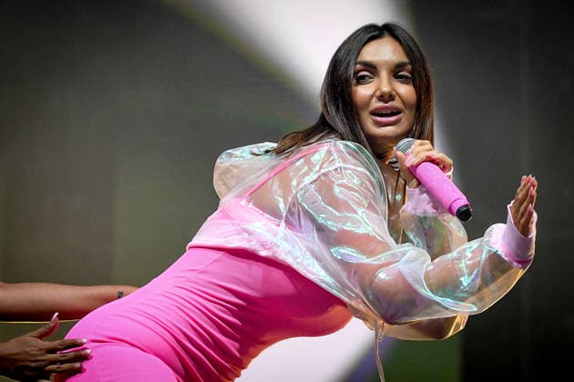Elettra Lamborghini during Elettra Lamborghini on Tour 2021, Italian singer Music Concert in Codigoro (FE), Italy, September 12 2021 Codigoro (FE) Italy Copyright: xEttorexGriffonix xIPAx