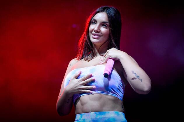 Elettra Lamborghini during Elettra Lamborghini on Tour 2021, Italian singer Music Concert in Codigoro (FE), Italy, September 12 2021 Codigoro (FE) Italy Copyright: xEttorexGriffonix xIPAx