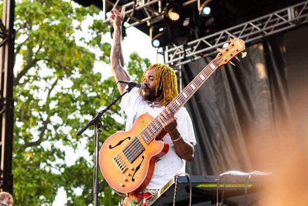 September 12, 2021, Chicago, Illinois, USA: CHICAGO, IL - SEPTEMBER 12h: Thudnercat peforms at Pitchfork 2021 Day 3 in Chicago Illinois. ( imageSPACE) Chicago USA - ZUMAs181 20210912_zea_s181_171 Copyright: xAnniexLesserx