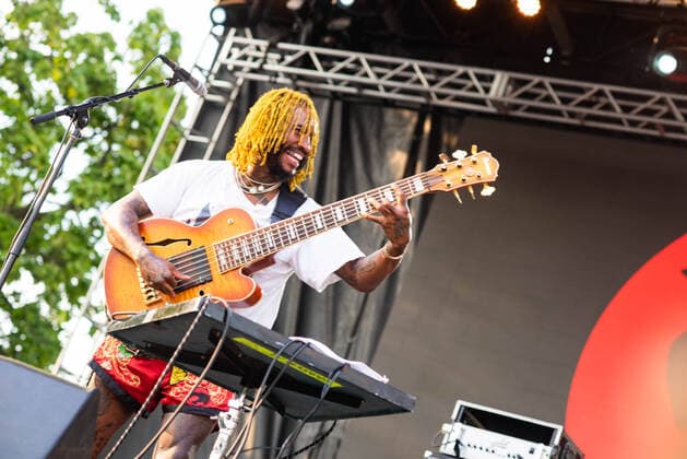 September 12, 2021, Chicago, Illinois, USA: CHICAGO, IL - SEPTEMBER 12h: Thudnercat peforms at Pitchfork 2021 Day 3 in Chicago Illinois. ( imageSPACE) Chicago USA - ZUMAs181 20210912_zea_s181_156 Copyright: xAnniexLesserx