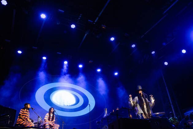 September 12, 2021, Chicago, Illinois, USA: CHICAGO, IL - SEPTEMBER 12h: Erykah Badu headlines Day 3 at Pitchfork 2021 in Chicago Illinois. ( imageSPACE) Chicago USA - ZUMAs181 20210912_zea_s181_145 Copyright: xAnniexLesserx