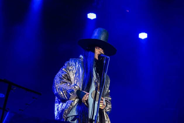 September 12, 2021, Chicago, Illinois, USA: CHICAGO, IL - SEPTEMBER 12h: Erykah Badu headlines Day 3 at Pitchfork 2021 in Chicago Illinois. ( imageSPACE) Chicago USA - ZUMAs181 20210912_zea_s181_139 Copyright: xAnniexLesserx
