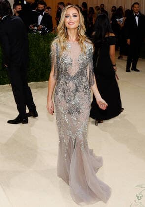 Georgina Chapman attends The Met Gala at The Metropolitan Museum of Art celebrating the opening of In America: A Lexicon of Fashion in New York City on Monday, September 13, 2021.  NYP202109135204 JOHNxANGELILLO