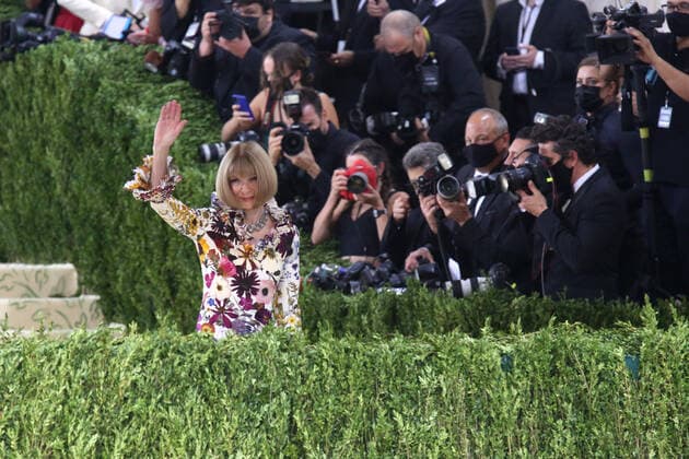 Entertainment Bilder des Tages September 13, 2021, New York City, New York, USA: ANNA WINTOUR attends the Met Gala 2021 celebrating Ã¢â‚¬oeIn America:A Lexicon of FashionÃ¢â‚¬Â.The Metropolitan Museum of Art, NYC.September 13, 2021. New York City USA - ZUMAms4_ 20210913_zaf_ms4_001 Copyright: xSoniaxMoskowitzxGordonx